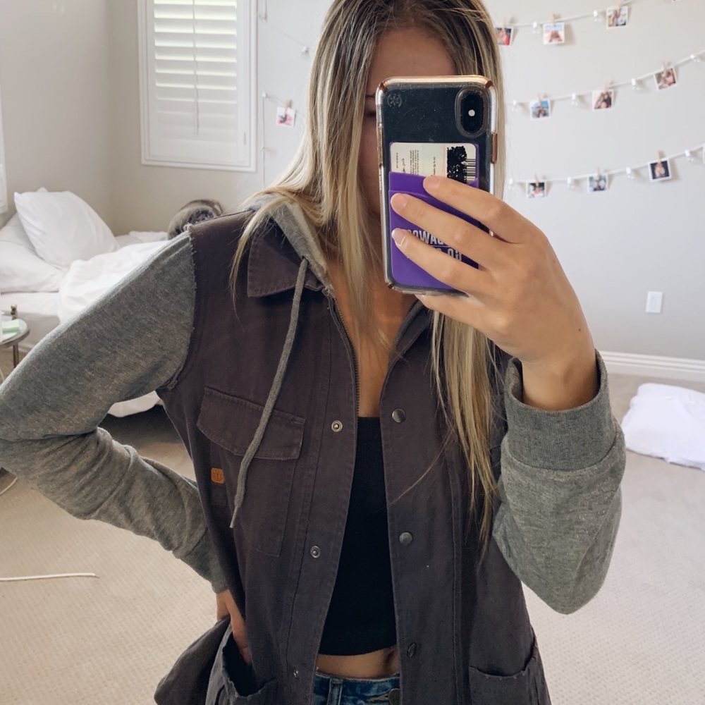 Tilly’s Gray Hooded Jacket